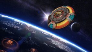 ELO Encounter Tribute | ELO Spaceship Earth Blue Background