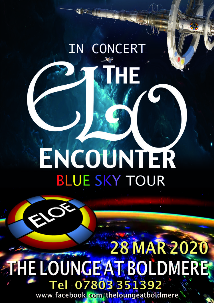 Lounge at Boldmere - March 2020 - ELO Encounter Tribute