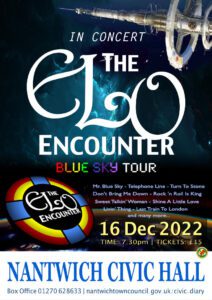 Nantwich Civic Hall - 2022 - ELO Encounter Tribute