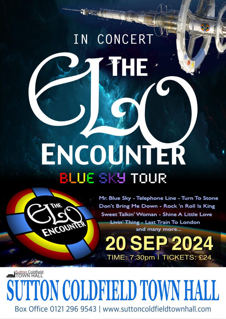 Sutton Coldfield Town Hall - 2024 - ELO Encounter Tribute
